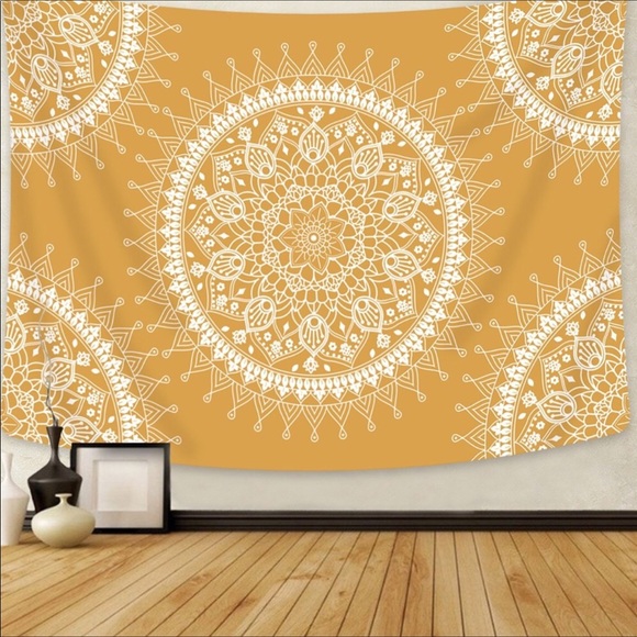 Other - đź’•NEW Tapestry Yellow Mandalađź’• Other - đź’•NEW Tapestry Yellow Mandalađź’•